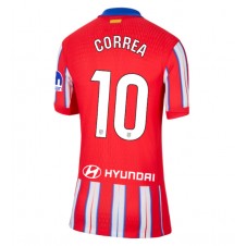 Atletico Madrid Angel Correa #10 Hemmatröja Dam 2024-25 Korta ärmar